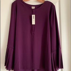 NWT Purple Blouse